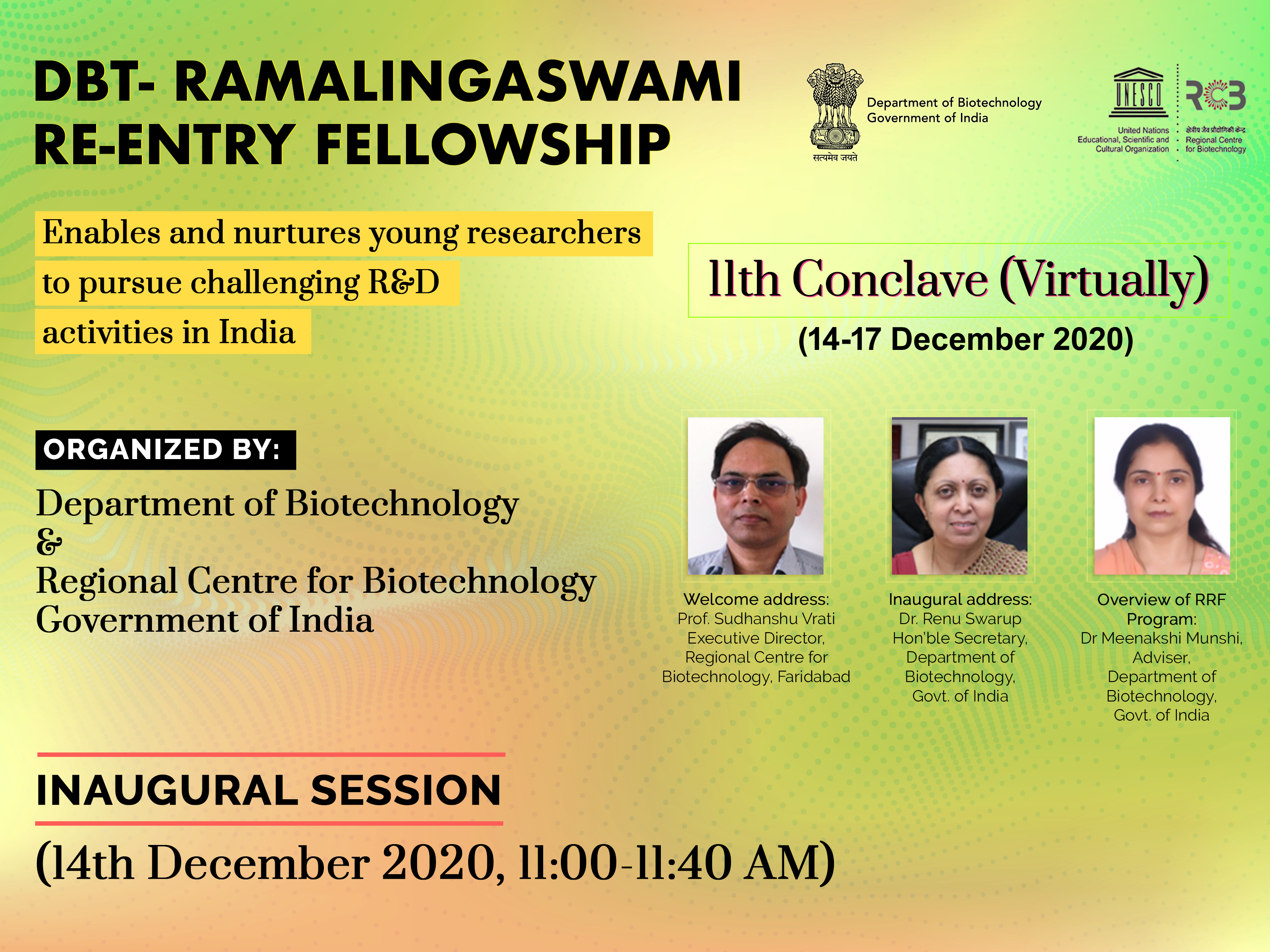 Ramalingaswami Re-entry Fellowship — India's Life-Sciences Reverse-Brain-Drain Programme